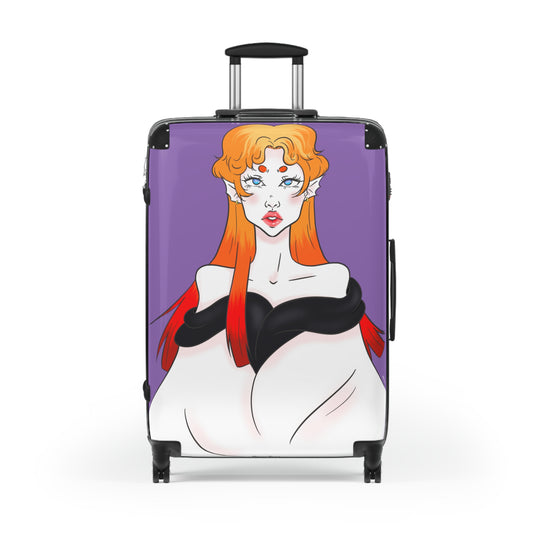 Anna | Light Purple | Front | Suitcase