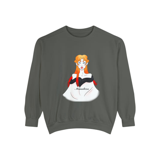 Anna | Unisex Garment-Dyed Sweatshirt